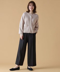 ANY 【手洗い可】パールカーディガン