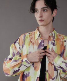 WEGO アムンゼンパターンBIGシャツ（LS）