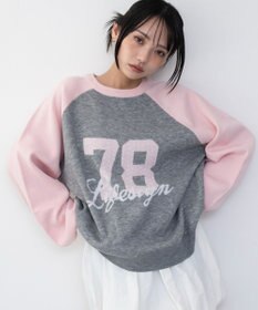 WEGO グラフィックニットプルオーバー