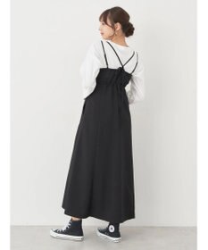 earth music&ecology ダブルストラップキャミワンピース