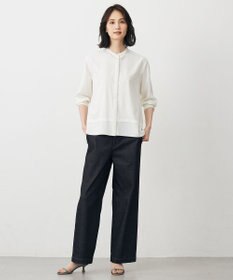 J.PRESS LADIES LIMBLESS50ツイル ブラウス