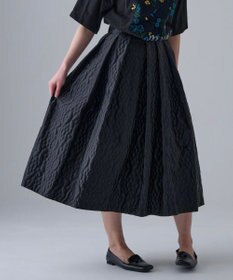 muuc 【土の凹凸を表現したナイロン素材】テレイン スカート