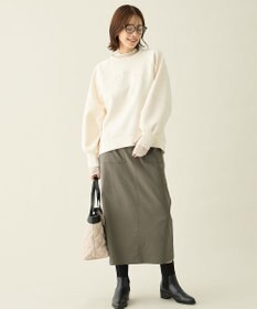 ANY L 【ウエストゴム】ベイカースカート