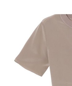 JOSEPH 【洗える】クレープ ド ソワ　ショートスリーブTEE