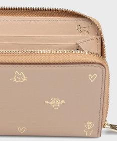 Paul Smith ミックスドゥードゥル ラウンドジップ 長財布