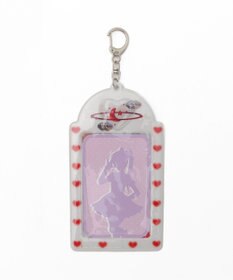 WEGO 【痛バ＆推し活グッズ】ラメクリアカラーモチーフカードホルダーキーホルダー