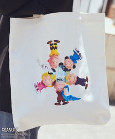 earth music&ecology ＰＥＡＮＵＴＳ／ｅａｒｔｈ　アソート３Ｄアートトート