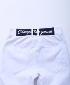 FILA GOLF／marie claire 【FILA GOLF】 ウェストロゴジャガードゴムツイルロングパンツ