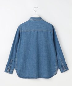 J.PRESS LADIES コットンリネン 7oz デニム シャツ