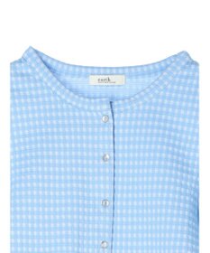 earth music&ecology カットジャガードカーディガン