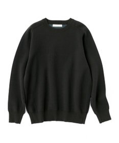 UNFILO MENS 【新色追加】スウェットライク クルーニット [24年秋冬商品]