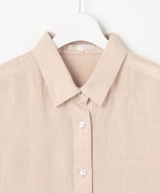 23区 【先行予約】LIBECOリネン ベーシック シャツ