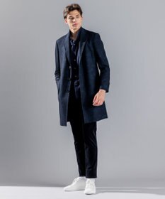 JOSEPH HOMME ツイルネルジャージー　ウイングカラーシャツ