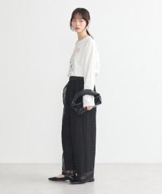 earth music&ecology レースパンツ