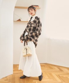 WEGO 【ユニセックス着用ITEM/SMLサイズ展開】チェックネルシャツ