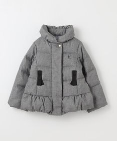 組曲 KIDS 【150-170cm】ウールライク ダウンコート