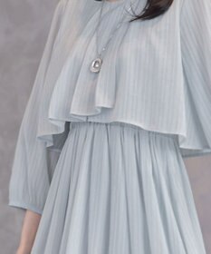 Tiaclasse 【新色追加】シフォンドレープワンピース