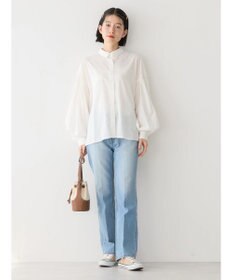 AMERICAN HOLIC ＵＶカット／接触冷感ギャザースリーブブラウス　