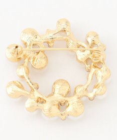 ANY サークルパールブローチ