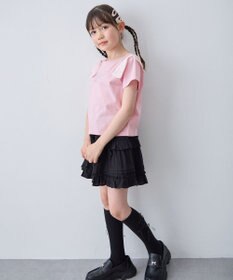 ANY KIDS 【洗濯機可能】カラミドビー ティアードスカパン