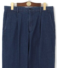 J.PRESS MEN 【ストレッチ】ワンタック ストレッチリングデニム パンツ