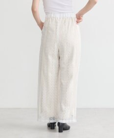 earth music&ecology レースパンツ