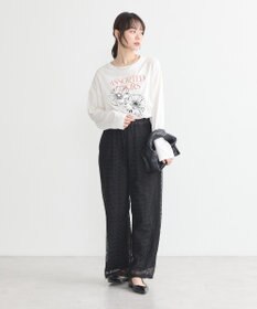 earth music&ecology レースパンツ