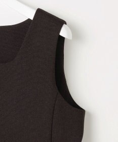 自由区 【セットアップ対応】リネンライクシンセティックノースリーブ ブラウス