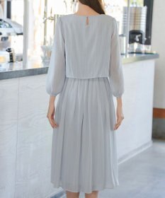 Tiaclasse 【新色追加】シフォンドレープワンピース