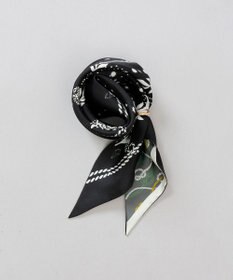 AURORA Beaurance （ビューランス）シルクツイル トライアングルスカーフ(リング付き)