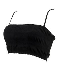 BRADELIS New York 【BRADELIS Me / ノンワイヤー】レーシィチューブトップブラ ストラップ取り外し可能 2way 補正ブラジャー