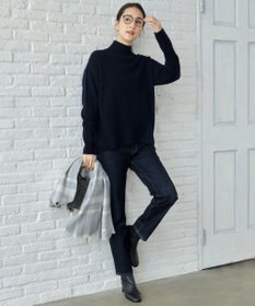 自由区 【洗える】365デニムスリムストレート パンツ