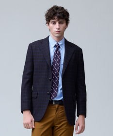 J.PRESS MEN 【LOVAT / ラバット】カントリーチェック ツイードジャケット / Authentic-Fit ダークブラウン系4