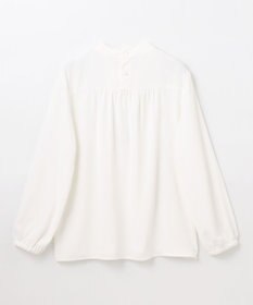 ANY 【2WAY/洗濯機可能】華やぎボウタイブラウス