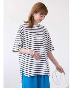 AMERICAN HOLIC 抗菌防臭＋ＵＶカット裾ラウンドカットチュニック