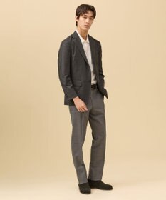 J.PRESS MEN 夏に嬉しい6つの高機能【J.PRESS-POOL WOOL】【セットアップ対応】ジャージーセットアップ ジャケット