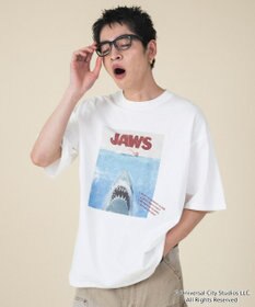 WEGO 【新柄追加/JAWS/ユニセックス着用ITEM/SMLサイズ展開】JAWSグラフィックT（S）