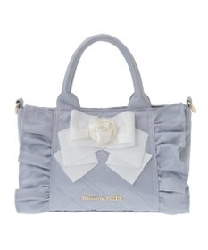 Maison de FLEUR ローズ2Wayキルティングミニトートバッグ