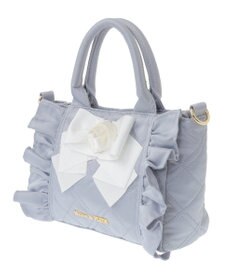 Maison de FLEUR ローズ2Wayキルティングミニトートバッグ