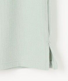 組曲 L 【WEB限定】ストライプジャガード カップ付きTシャツ