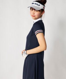 FILA GOLF／marie claire 【FILA GOLF】ハーフジッププリーツワンピース