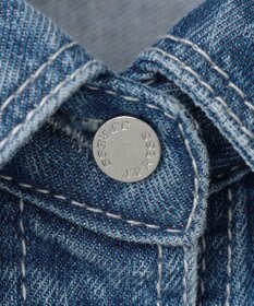 J.PRESS LADIES コットンリネン 7oz デニム シャツ