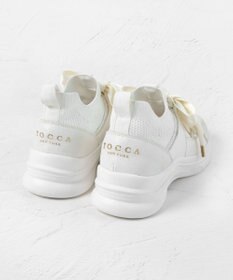 TOCCA POINT OF GLITTER  KNIT SNEAKERS スニーカー