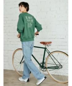 AMERICAN HOLIC ラグランロゴスウェット2