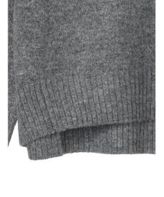 Green Parks ｆｕｗａっとメランジ前後差ニットプルオーバー