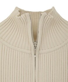 CRAFT STANDARD BOUTIQUE ミニモールハーフジップニットプルオーバー