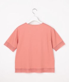 J.PRESS LADIES 【一枚で着映え】コットンスムース レース カットソー