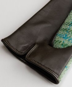 ORuKuBET Harris Tweed グローブ(WOMEN)【日本製・保湿成分/スクワラン加工・ 抗菌機能・タッチパネル対応】