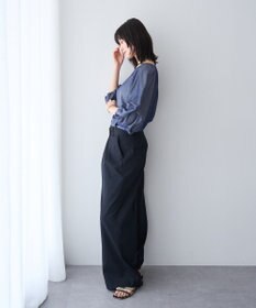 YECCA VECCA ホイップスリーブブラウス