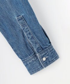 J.PRESS LADIES コットンリネン 7oz デニム シャツ